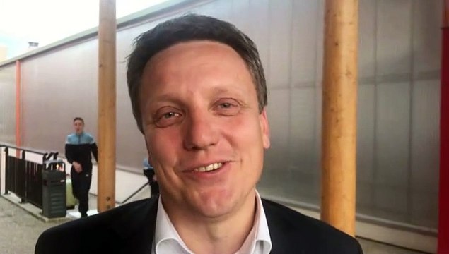 Challenge U12 Rémi Jacquet - Cyril ROSSO réagit après le tirage des poules