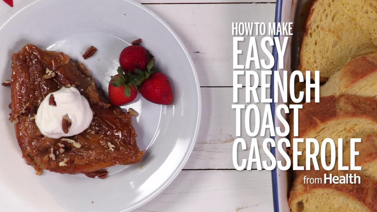 How to Make Easy French Toast Casserole