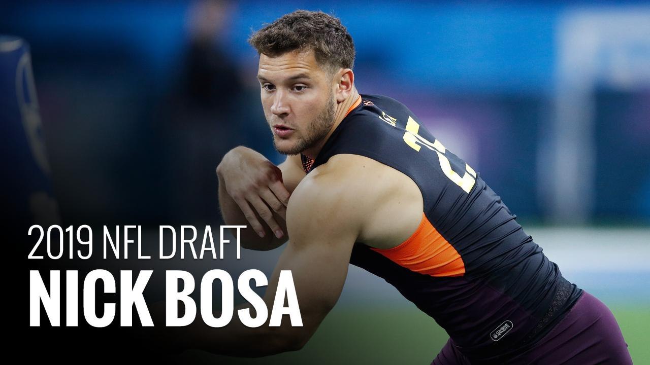 Nick Bosa talks upcoming NFL draft