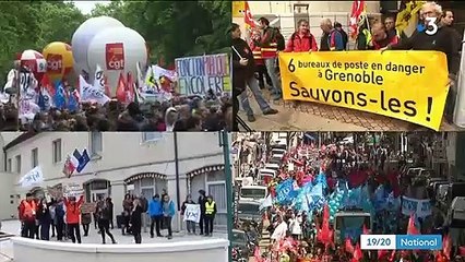 Fonction publique : mobilisation dans toute la France contre la réforme des statuts
