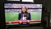 El viral pelotazo a una periodista de GOL sobre el césped de Mestalla