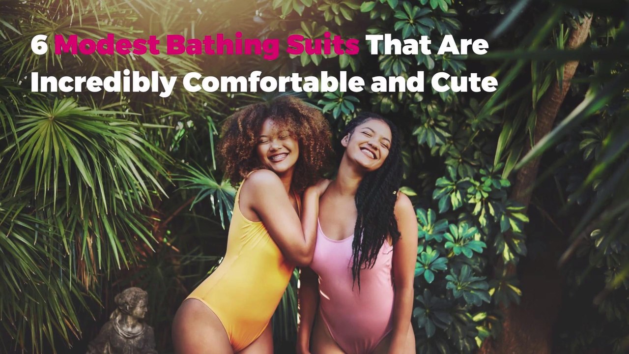 6 Modest Bathing Suits That Are Incredibly Comfortable and Cute