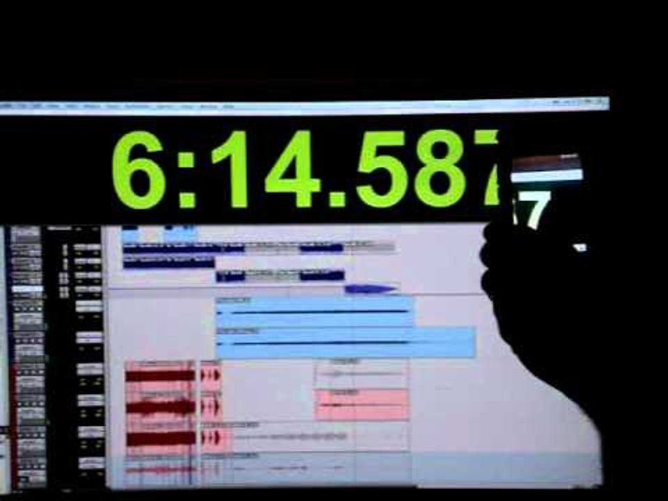 Dub Trio in the studio