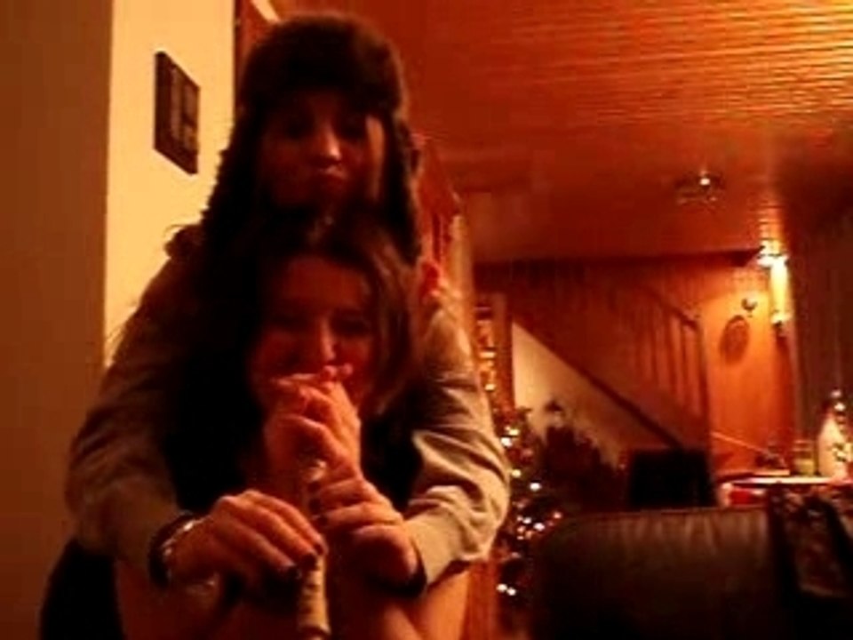 Ana et Armelle à la flûte