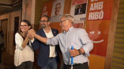 Ribó pide el voto a los valencianos "que quieren mirar al futuro"