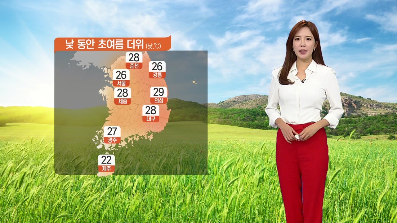 [날씨] 낮 기온 크게 올라...때 이른 더위 / YTN