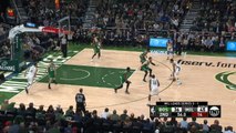 Dunks, blocks, assists...Giannis does it all to lead Bucks into Eastern Finals