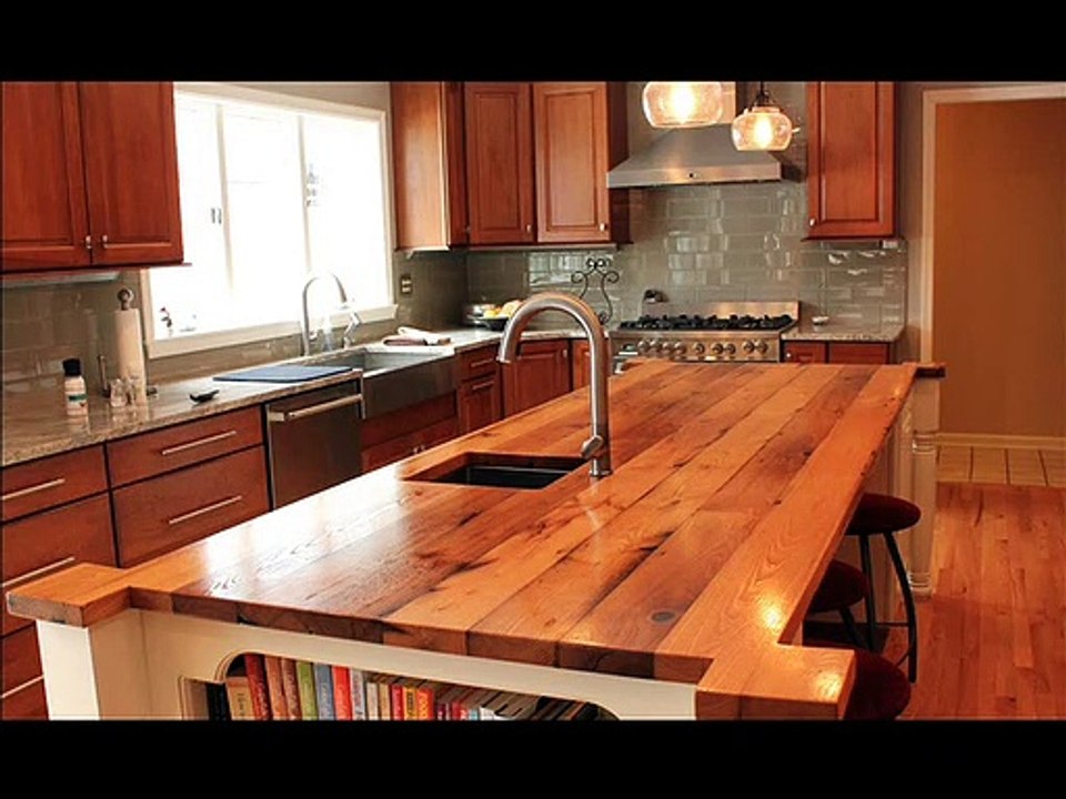 How and Why  Wood Countertops