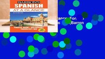 Full version  Spanish At a Glance: Foreign Language Phrasebook   Dictionary (Barron s Foreign