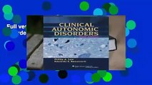Full version  Clinical Autonomic Disorders Complete