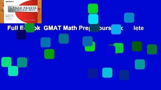 Full E-book  GMAT Math Prep Course Complete