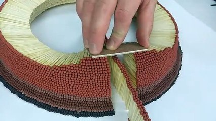 Match Chain Reaction VOLCANO ERUPTION Amazing Fire Domino