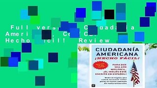 Full version  Ciudadania Americana, Con/CD: Hecho Facil!  Review