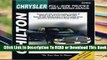 Full E-book Chrysler Full Size Trucks (1989-96) (Chilton Total Car Care)  For Full