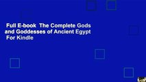 Full E-book  The Complete Gods and Goddesses of Ancient Egypt  For Kindle