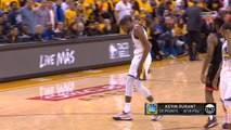Durant exits Warriors win with calf injury