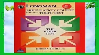 About For Books  Longman Preparation Course for the TOEFL Test: The Paper Test, with Answer Key