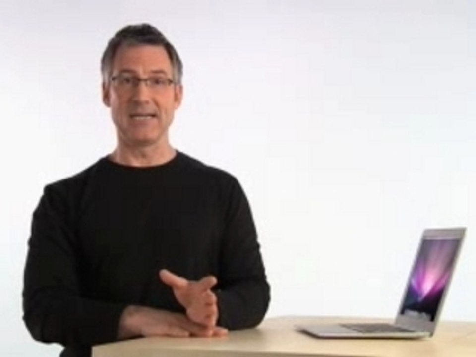 présentation du macbook air