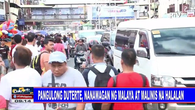 Pangulong #Duterte, nanawagan ng malaya at malinis na halalan #HatolNgBayan2019