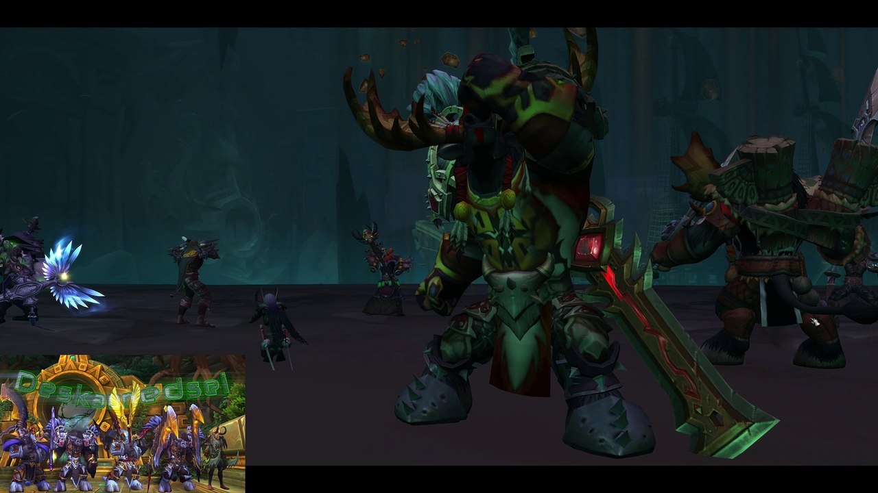 WoW BFA Arms Warrior 'The Restless Cabal'"Crucible of Storms"LFR Raid Melee PoV (2160p)