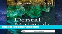 Full E-book Dental Materials: Foundations and Applications, 11e Best Sellers