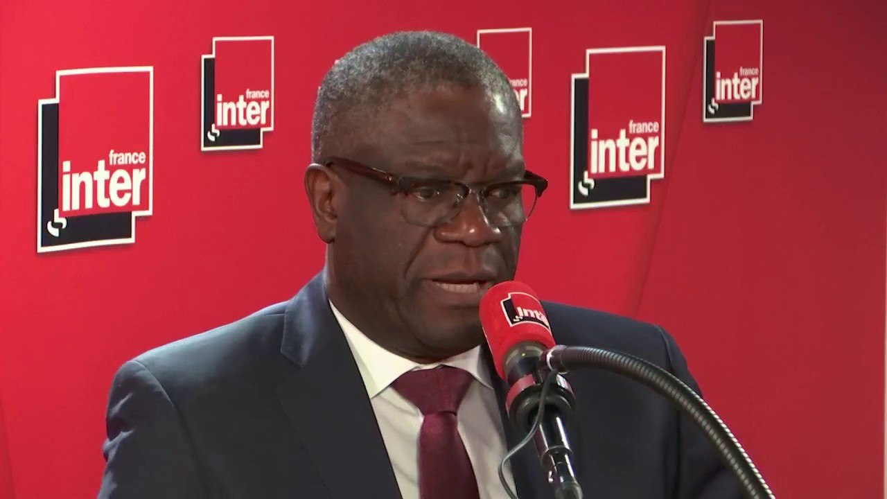 Le gynécologue congolais Denis Mukwege, prix Nobel de la paix 2018