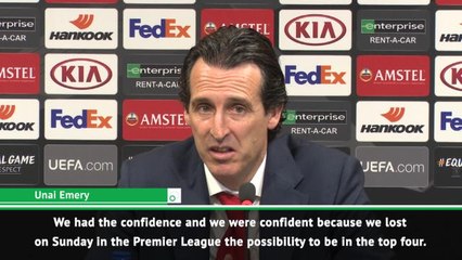 We're happy but know that the final will be difficult - Emery