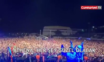 Athena Gökhan paylaştı: Aynı anda yüzlerce kişi #HerŞeyGüzelOlacak dedi