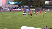 Coup franc bien tiré