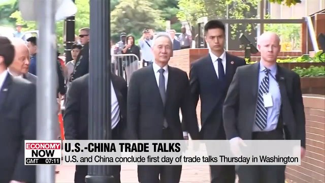 First day of U.S.-China trade talks; Trump's tariff hikes take effect