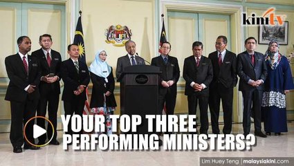 Voxpop:  The top performing ministers?