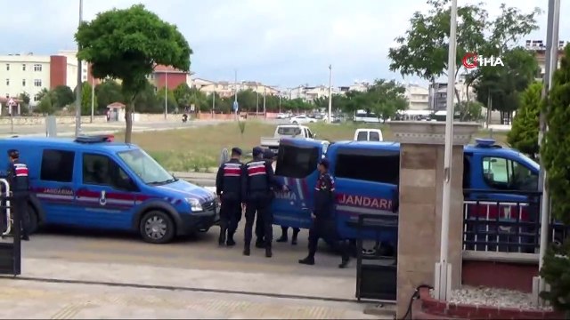 Didim merkezli uyuşturucu operasyonunun zanlıları adliyeye sevk edildi