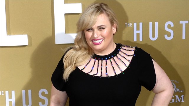 Rebel Wilson The Hustle Premiere Golden Carpet