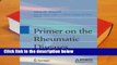 Primer on the Rheumatic Diseases (Primer on Rheumatic Diseases (Klippel))