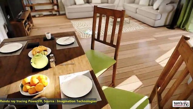 Le ray tracing PowerVR en temps réel par Imagination Technologies