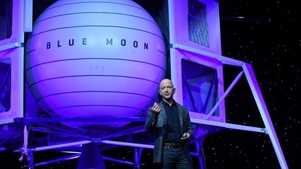 Jeff Bezos à la conquête de la Lune avec Blue Moon
