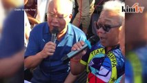 Najib Razak berduet bersama Bung Moktar di Sandakan