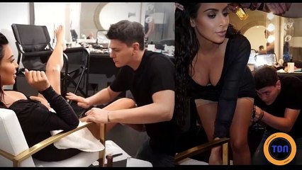 Ce maquillage très spécial est la tendance insolite du moment lancée par les soeurs Kardashian !