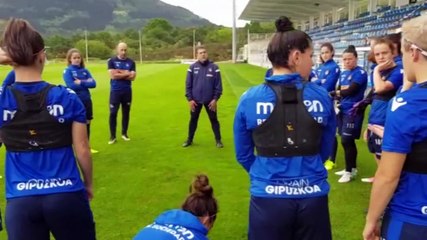 Último Entrenamiento de la Real Sociedad antes de la Final de la Copa de la Reina