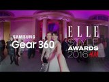 The ELLE 360 experience captured on Samsung Gear 360