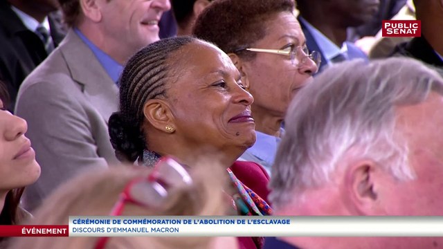 Christiane Taubira sera présidente du comité de soutien de la Fondation pour la mémoire de l’esclavage, annonce Emmanuel Macron
