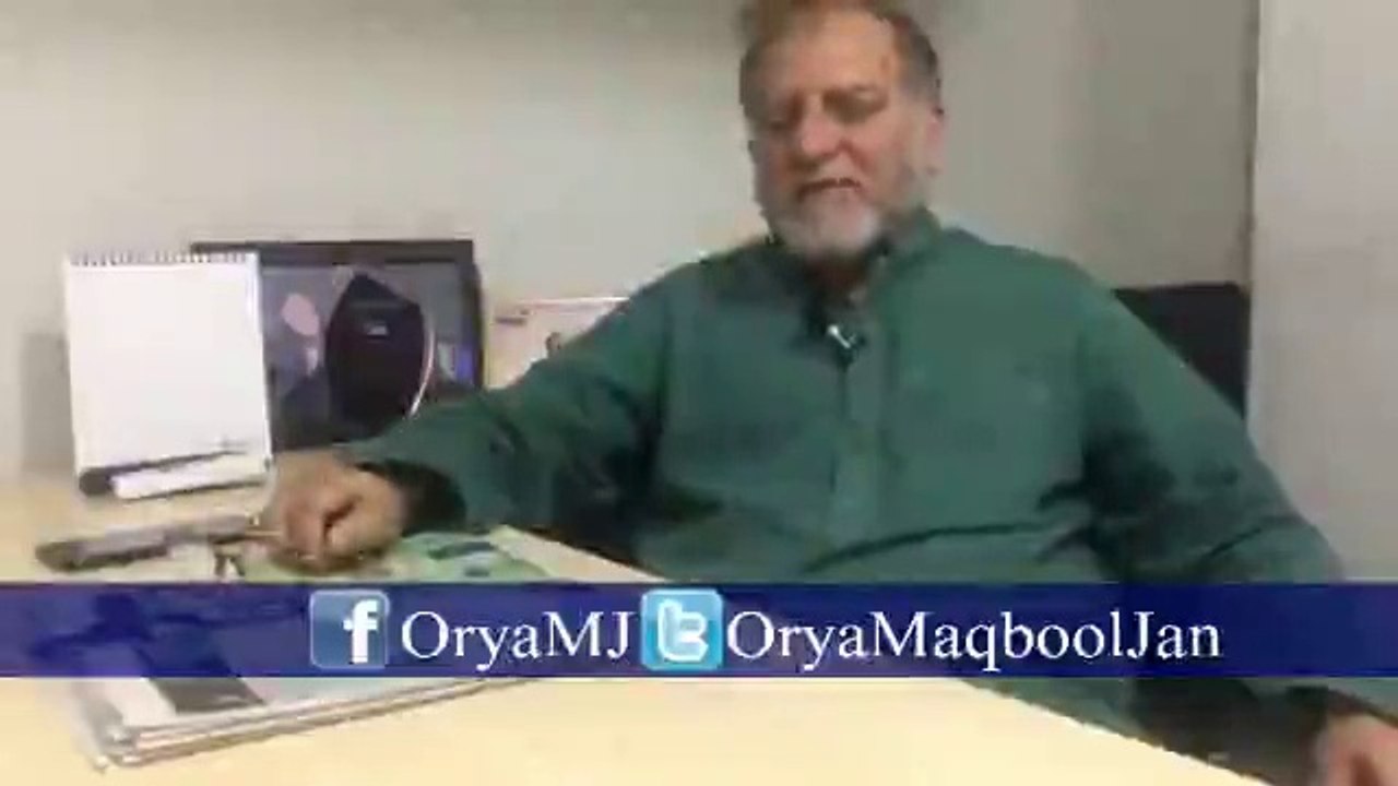 Parliamentarian Presidential Or Islamic System_ Part 1 _ Orya Maqbool Jan