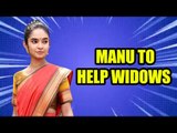 Manu to help widows in TV show Jhansi Ki Rani