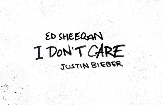 Ed Sheeran and Justin Bieber release new collaboration I Don't Care