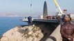 Marseille - Corniche Kennedy : impressionnante et mystérieuse chute d'un véhicule à la mer