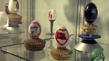 Yumurta kabuklarını sanat eserine dönüştürüyor - BURSA