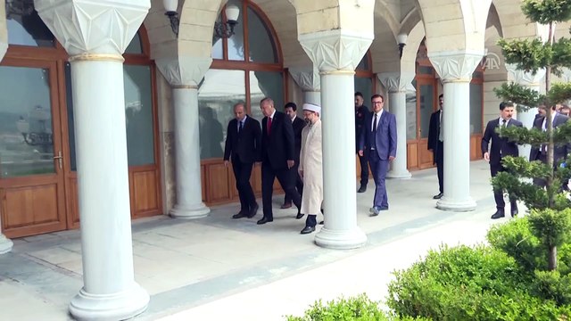 Cumhurbaşkanı Erdoğan, Kuzey Yıldızı Camisi ve Külliyesini gezdi - ANKARA
