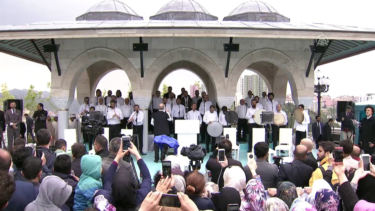 Cumhurbaşkanı Erdoğan, Kuzey Ankara Merkez Camisi ve Külliyesi'nin açılışına katıldı (1) - ANKARA