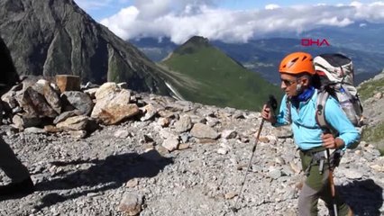 Bursalı Görme Engelli Necdet, '5 Maraton 5 Zirve? Projesinin Finalinde )