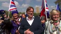 Guy Verhofstadt campaigns against Brexit in London